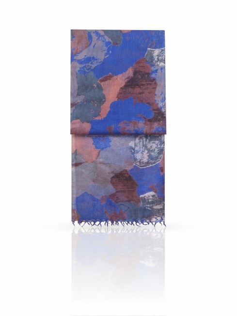Палантин Женский W-OIL.CANVAS/NAVY